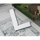 Carbon Steel L-Square Angle Ruler 90 Degree Ruler for Woodworking Carpenter Tool