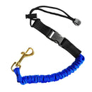 Nylon Paddle Leash Tie Rope Bungee Fishing Rod with Hook for Kayak Canoe