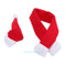 Merry Christmas Decoration Wine Bottle Cover Gift Wrap Party Decor Red scar