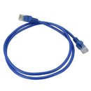 10-Pack, Cat5e Ethernet Patch Cable 3 Feet - Snagless RJ45 Computer LAN Net