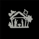 Pious Jesus Nativity Coconut Tree Cutting Dies Scrapbooking Photo Album Craft FT