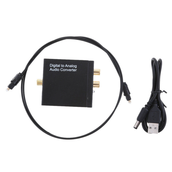 Audio Converter, Digital to Analog Audio Converter Digital Optical Toslink and