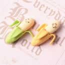 2PCS/set Banana Eraser Office School Eraser School Gift Stationery,Supplies  Z