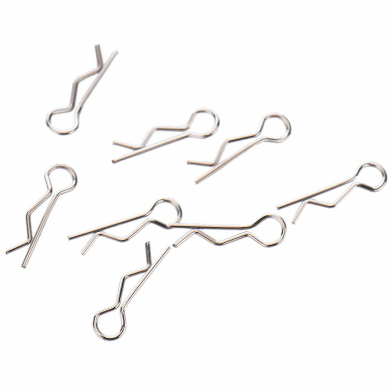 8pcs 15-WJ07 RC Car Shell Pins Stainless Steel Spare Parts for S911/S912 RC Cars