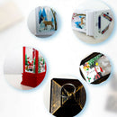 Christmas Decoration Candlestick Pendant Christmas Table Lamp Decor Ornamen M8U1