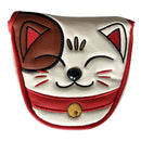 Waterproof PU Leather Golf Mallet Head Cover Club Center Putter Headcover Gift