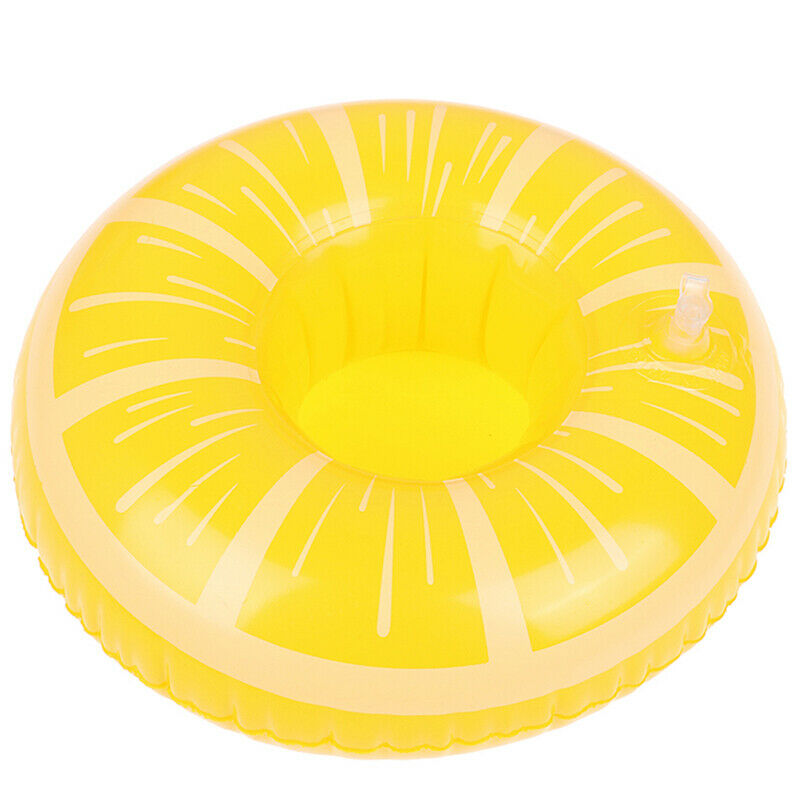 Cute Mini Fruit Floating Inflatable Drink Holder Swimming Pool Beach Party  JR