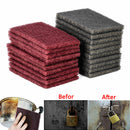 20PCS Abrasive Finishing Pads Pads Fine Grey/Red 15 x 10 x 0.7 cm