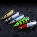 5 Pieces Rattling Minnow Spoon Fishing Lure 8.5cm 20g Freshwater Saltwater