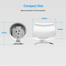 Personal USB Fan - Portable Mini Table Desk Fan With Double-blades Touch-Co M8H3