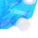 1pc 10l foldable collapsible drinking water bag car water carrier containerB Bj