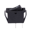5Pcs SPST On Off Black Snap in Boat Rocker Switch AC250V/15A 125V/20A S6V6