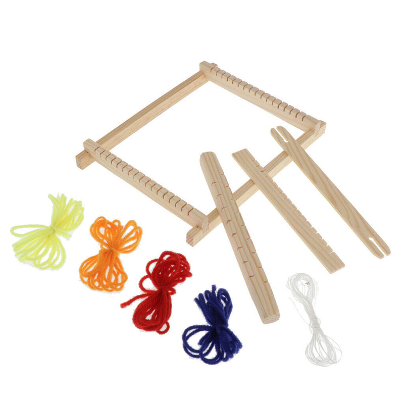 Wooden Multi-Craft Weaving Loom DIY Hand-Knitting Weaving Machine Intellectual