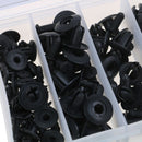 6 Size100pcS Tools Car Body Plastic Push Pin Clips Fender Bumper Fasteners Ri 3C