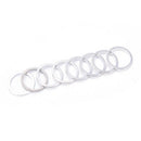 8Pcs Axle Washer Scooter Roller Skate Washer Axis Sleeve Handle Wheel Washer ES