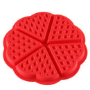 5-Cavity Waffles Cake Chocolate Pan Silicone Mold Baking Mould Kitchen Tool ME