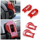 2Pcs/set Car Hood Lock Buckle Latch Bracket Trim For 2020 Jeep Gladiator JT
