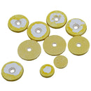 16pc Flute Woodwind Pads Set Yellow Musical Instrument Accessory
