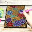 DIY Flower Special Shaped Diamond Painting 50 Pages A5 Sketchbook Notebook
