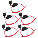 5 x socket Fuse lamellar Cable for Car Waterproof Replacement J8V4