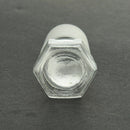 40 Hexagonal Hollow Glass Stopper Bottle Plug Laboratory Chemistry Glasswar Z4K9