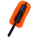 Cleaning Brush Car Window Dust Collector Telescopic Microfiber Stainless St Y6R7