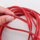 2PCS 5m Red Car Door Moulding Rubber Scratch Protector Strip Edge Guard Trim