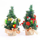 Christmas tree ornament mini small bonsai wooden potted ornaments