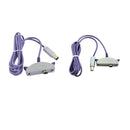 2pcs Purple Link Cable Adapter for GBA Or for GBA SP To for GC 6ft Length