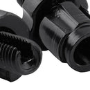 2x M7 Bike Brake Adjuster Screws Aluminum Brakes Cable Screws Bolt Parts Black