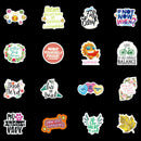 100pc Excitation Inspirational Stickers Snowboard Laptop Luggage Guitar Suit Hn