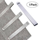 5Pcs/Pack Metal Sewing Crimping Clip Stainless Steel Ruler Measurement Clips Gw