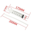 Bike Tire Tubeless Sealant 60ml Syringe Rubber Hose Kit For Inner Tube3C