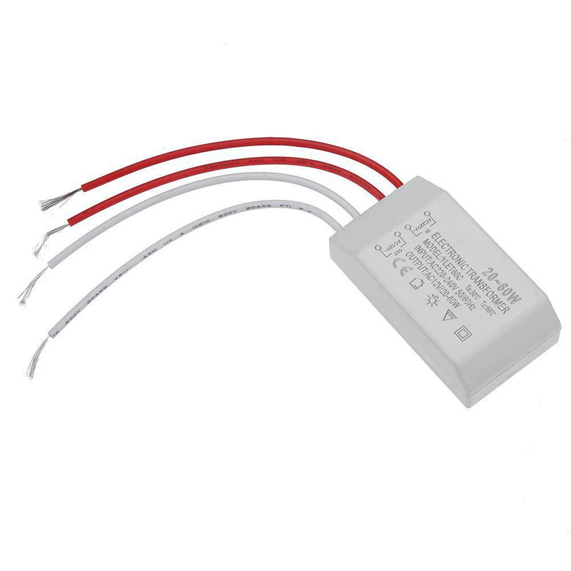 220V to 12V Halogen Lamp Electronic Transformer Power Supply Set Driver Adapter