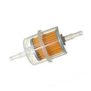 2pcs Universal Inline Gas Petrol Fuel Filter 6/8mm Pipe For Car Motorcycle dfs
