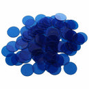 Approx.100Pcs 3/4 Inch Plastic Bingo Chips, Translucent Design, for Classro