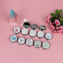 1PC Portable Pill Box Folding Case Metal Pill Cutter Medicine Organizer Storag3C