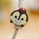 4xCartoon charging cable protector cute cord protection cover organizer wire  Z