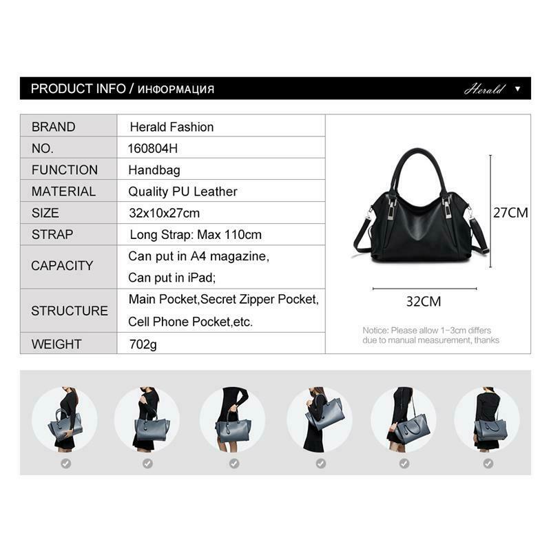 Fashion Designer Women Handbag Female Pu Leather Bags Handbags Ladies Porta N2B1