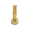Garden Brass Nozzle Heavy Duty 4 inch Brass Twist Water Hose Nozzle