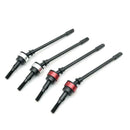 1Pair Stainless Steel Cvd Drive Shaft Front Axle Rc Parts for Axial Scx10 C K6U5