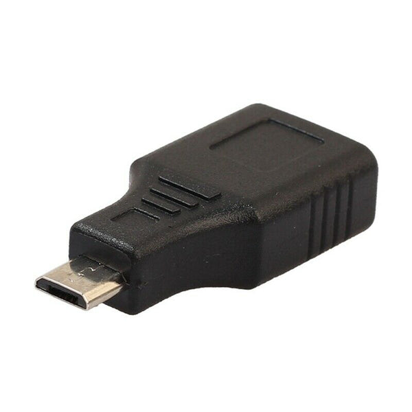 5X(Brand New USB 2.0 Femmina A Micro-USB B/Mini 5 pin Spina Maschio OTG Ad U3K6)