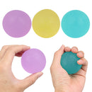 3pcs Finger Exercise Hand Grip Gel Ball Soft Therapy Stress Relief Squeeze Egg