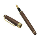 1pc Wooden Fountain Pen 0.7mm Walnut Wedding Favors Baptism Mother's Gift