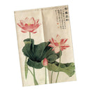 Noren Japanese Curtain Short Doorway Tapestry Linen Room Decoration Lotus