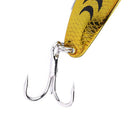 5pcs Metal Spoon Fishing Lure Spinner Colorful Sequins Artificial Hard Bait