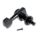 Guitar String Peg Locking Tuners Tuning Pegs Machine Heads Black 6R Inline