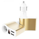 3.1A Dual USB Smart Universal Car Charger Digital Led Voltage Display Charg
