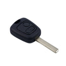 Key shell of 2 button emote control Car key ShelL + Blade Kit For PEUGEOT 3 Z7R1