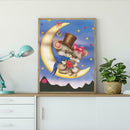 5D DIY Full Drill Diamond Painting Animal Cross Stitch Home Art (Cartoon10)